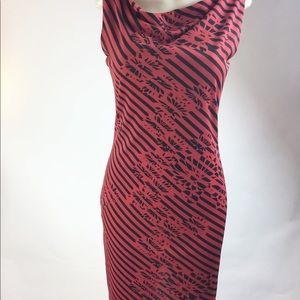 Express Women Red & Black Dress Size 5/6
